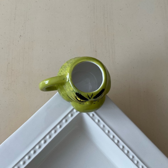 Dr. Seuss Christmas Grinch Head Toothpick Holder Platter Decoration + Bonus - Picture 6 of 7